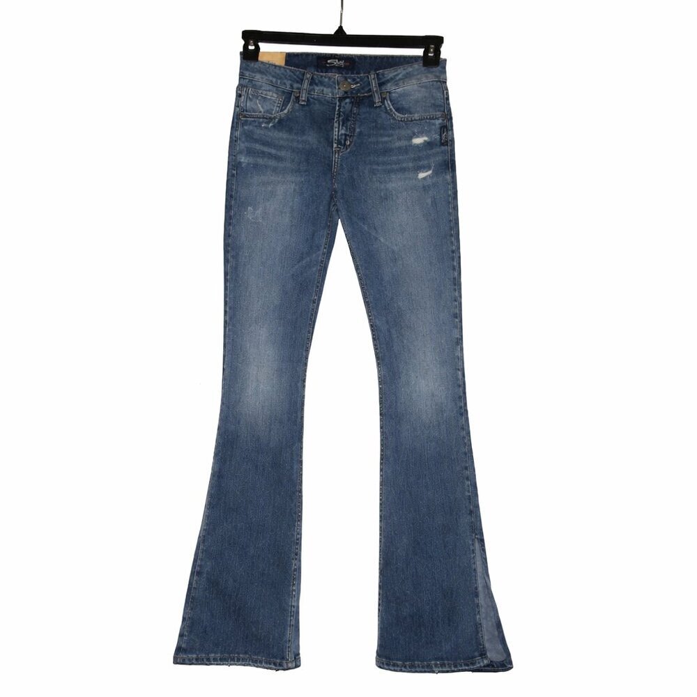 NWT SILVER Avery High-Rise Boot Jeans Size 25